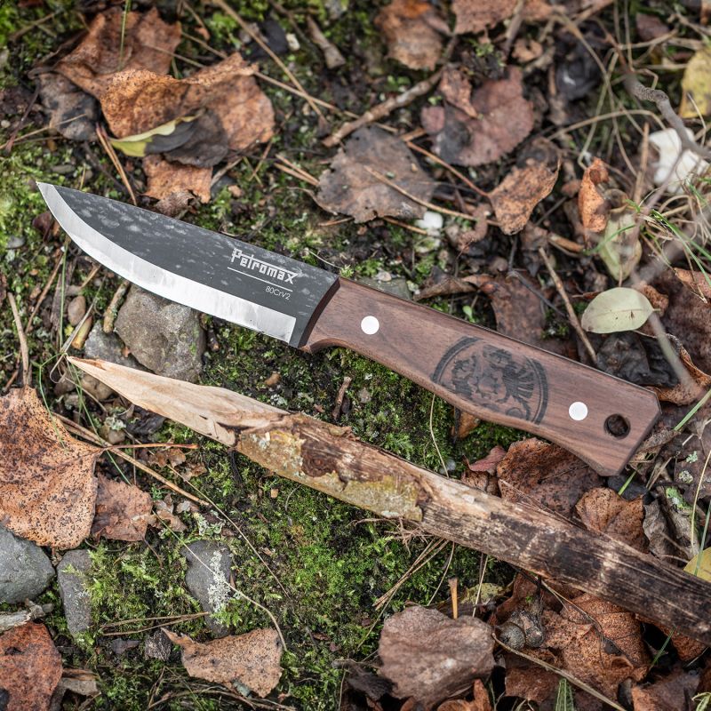 PetromaxPetromax Bushcraft Messer 10,5 cm - Black Raptor