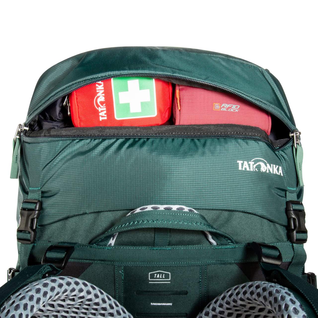 TatonkaTatonka Yukon 70+10 – Trekkingrucksack mit V2 - Tragesystem - Black Raptor