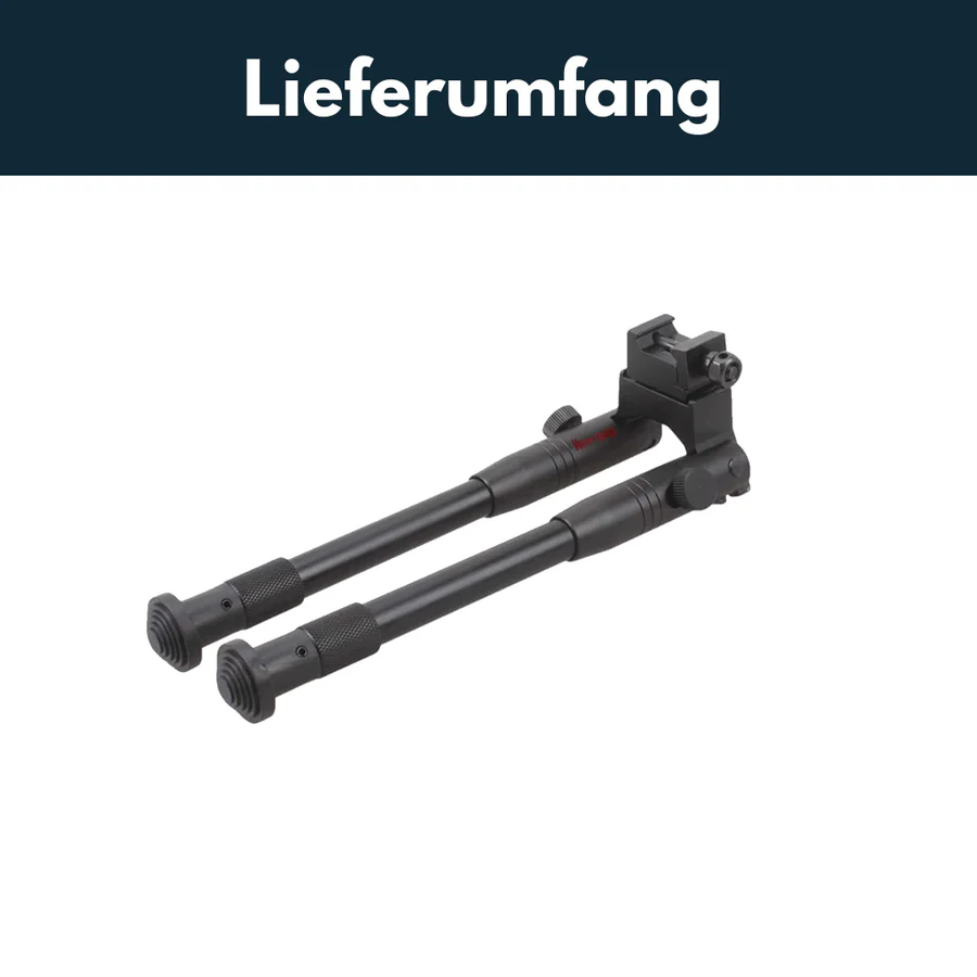 VectorOpticsVector Optics SCBPW - 01 Bipod aus Aluminium - Black Raptor