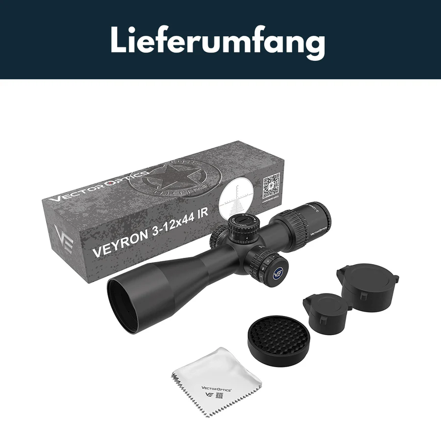 VectorOpticsVector Optics SCOM - 41 Veyron 10x44 - Black Raptor