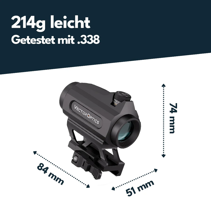 VectorOpticsVector Optics SCRD - 72 Maverick - II 1x25 GenII Mos - Black Raptor