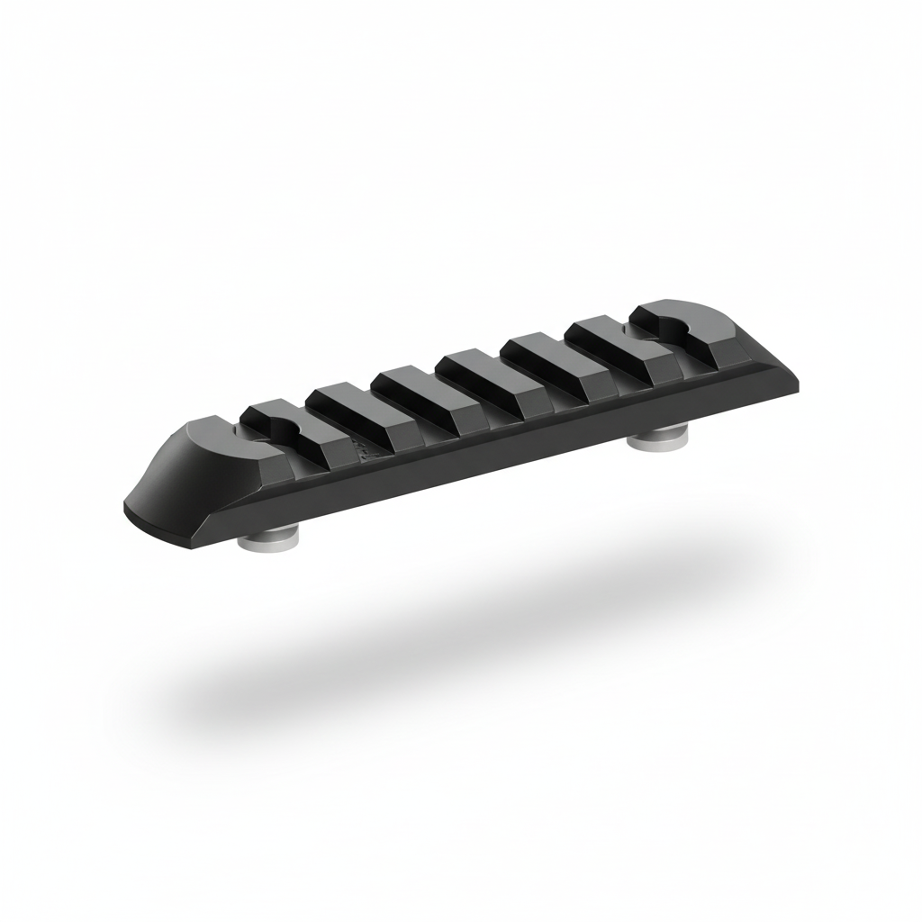 ERATACERATAC KeyMod Picatinny - Schiene – 3 bis 9 Nuten - Black Raptor