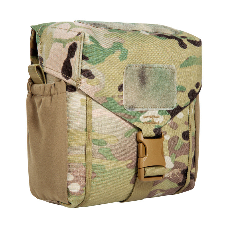 Tarnfarbene Tasmanian Tiger Canteen Pouch MKIII aus robustem Material mit Klappe, Kunststoff-Schnallenverschluss und.