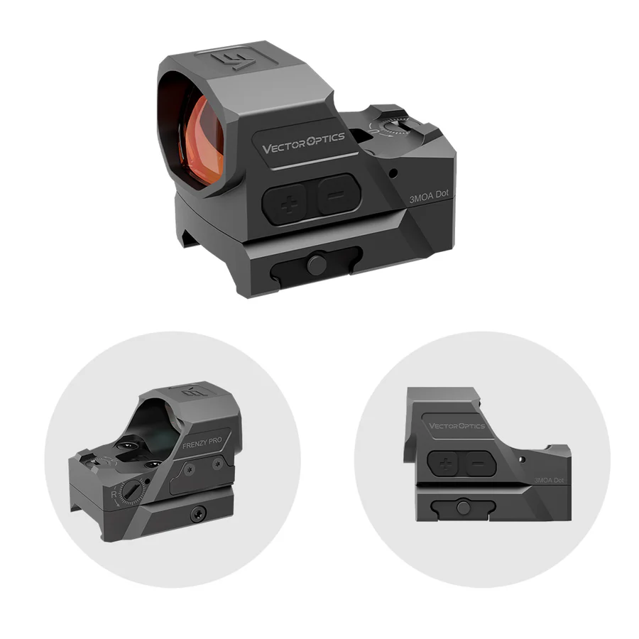 VectorOpticsVector Optics SCRD - T64 Frenzy - X FLEX 1x19x28 GenII Titanium - Black Raptor