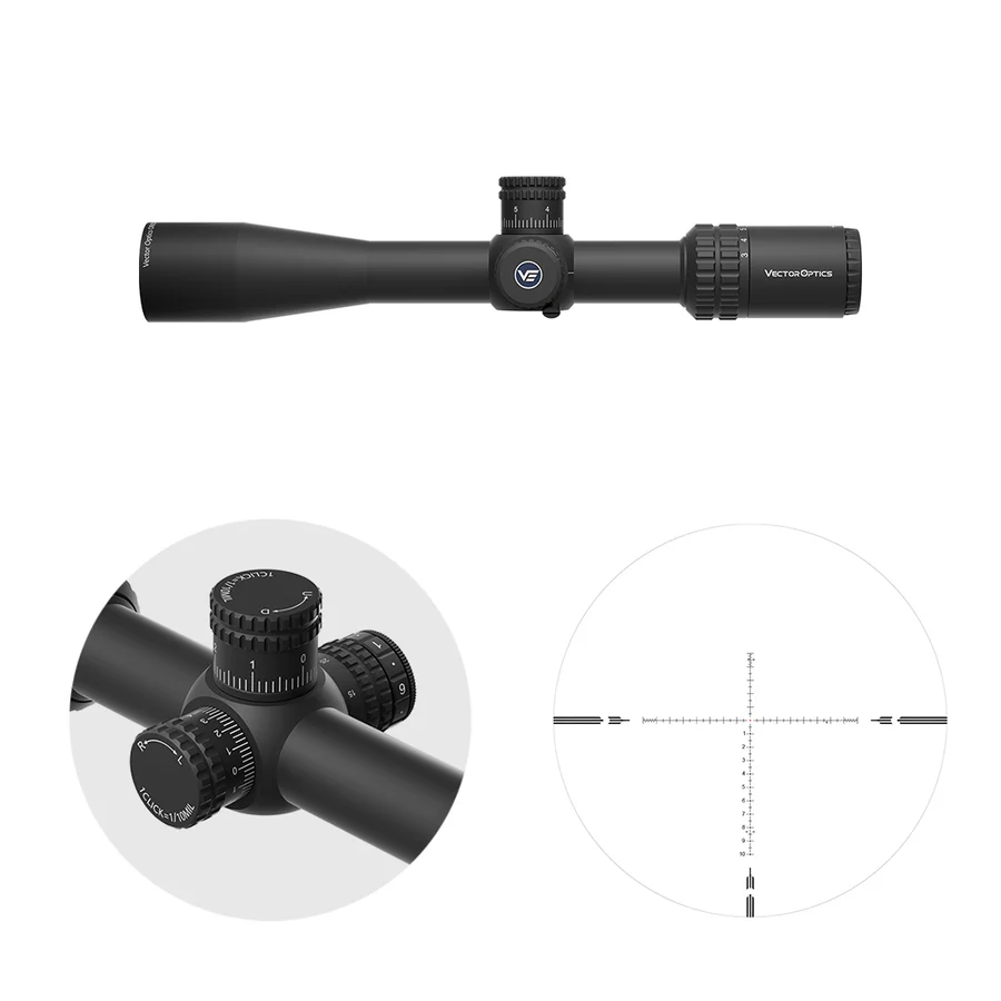 VectorOpticsVector Optics SCFF - 49 Orion MAX 3 - 18x44FFP HD - Black Raptor