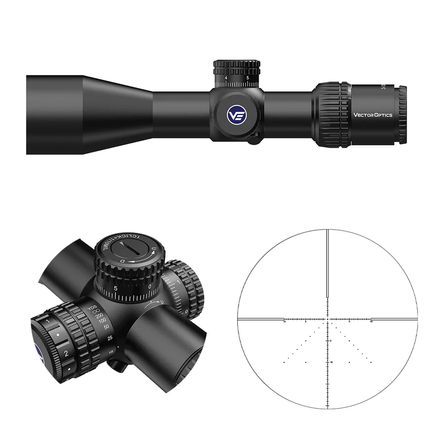 VectorOpticsVector Optics SCOM - 41 Veyron 10x44 - Black Raptor