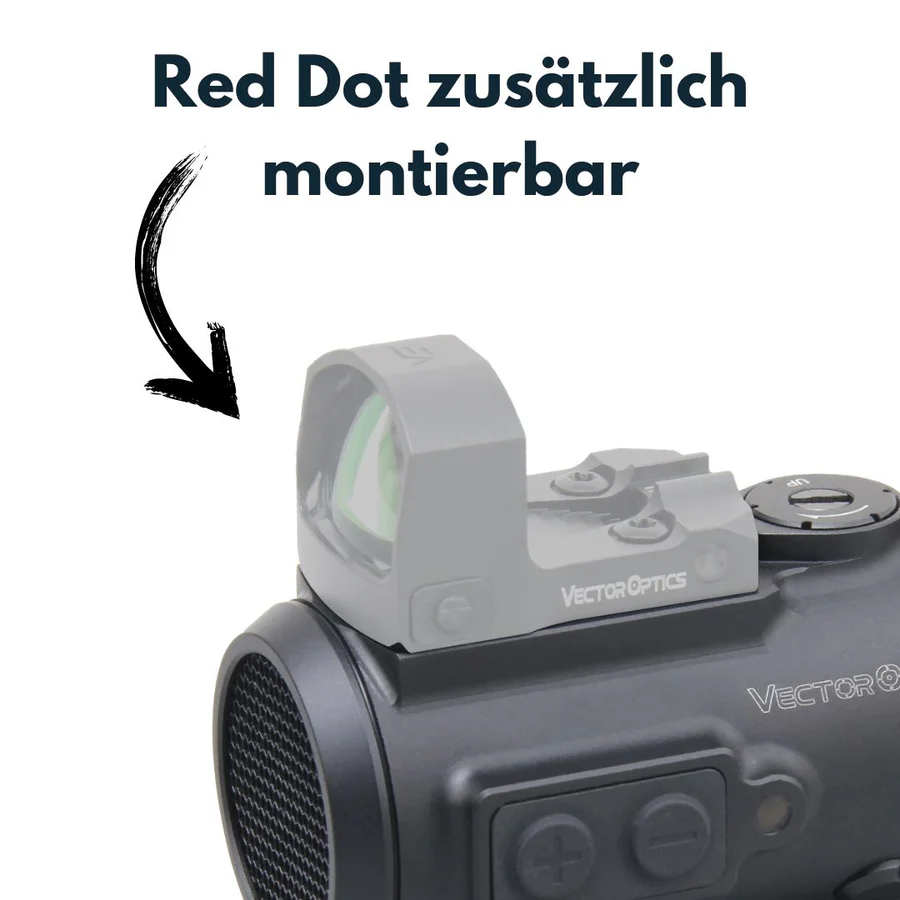 VectorOpticsVector Optics SCPS - M04 Paragon 4x24 Micro Prism Scope - Black Raptor