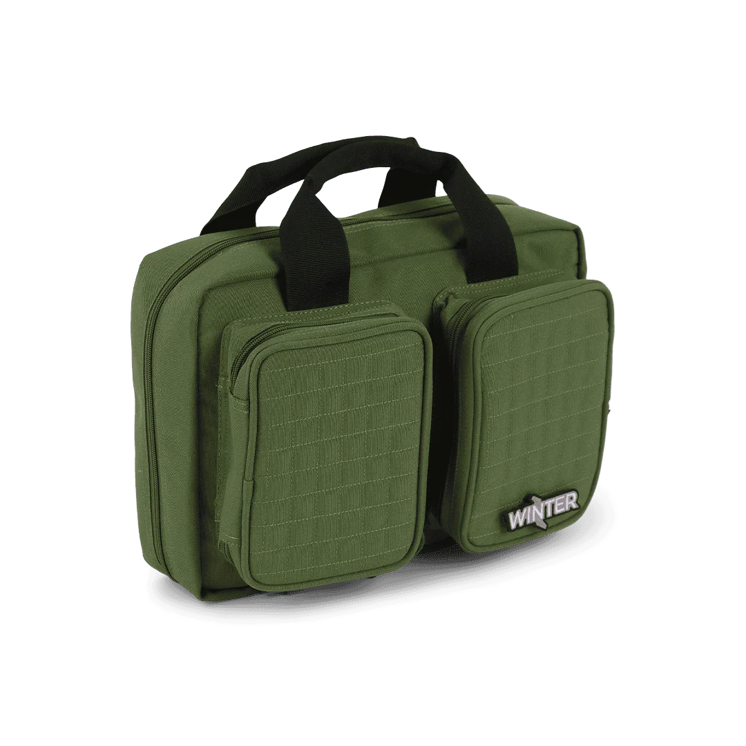 WinterWinter W8 Pistol Bag – Pistolentasche für 2 Kurzwaffen - Black Raptor