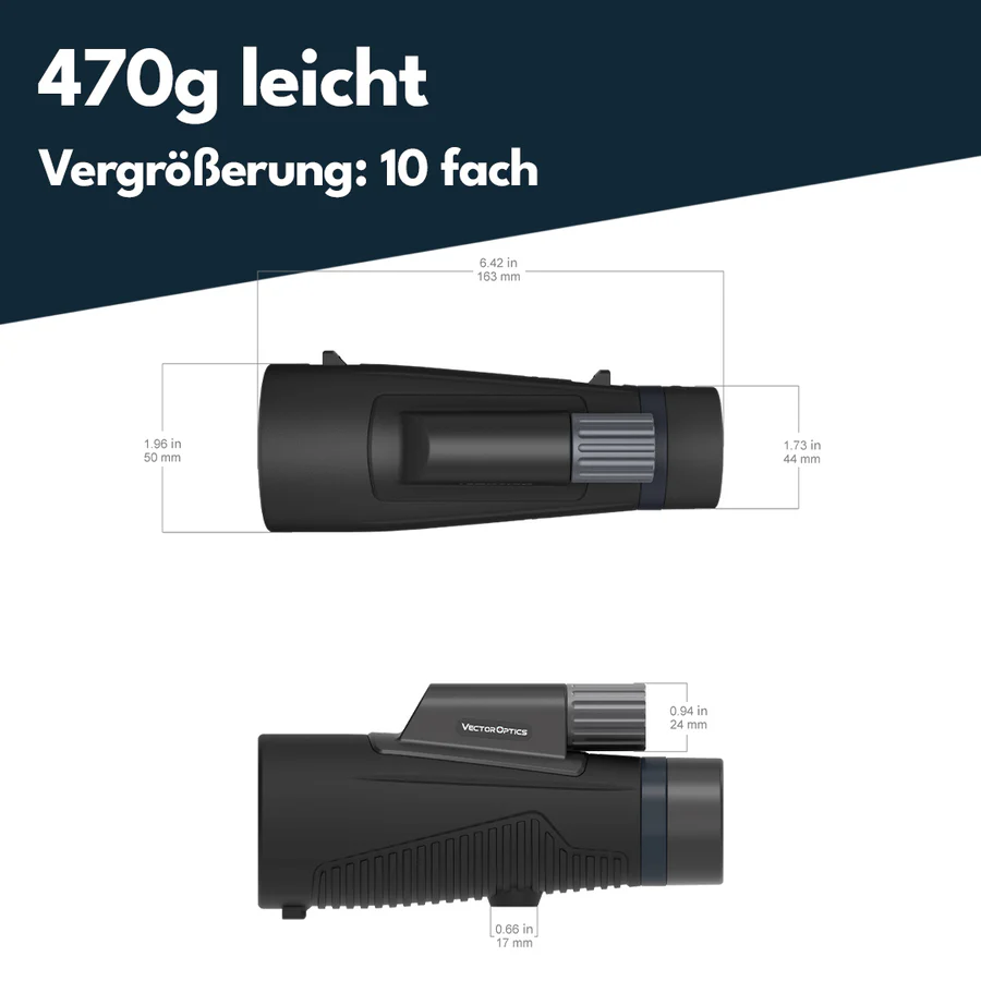 VectorOpticsVector Optics SCMO - 02 Forester 10x50ED - Black Raptor