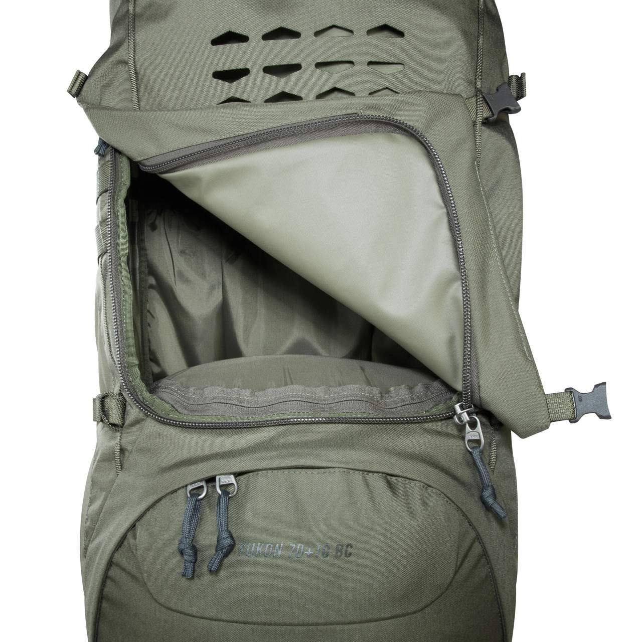 TatonkaTatonka Yukon 70+10 BC – Bushcraft Trekkingrucksack - Black Raptor