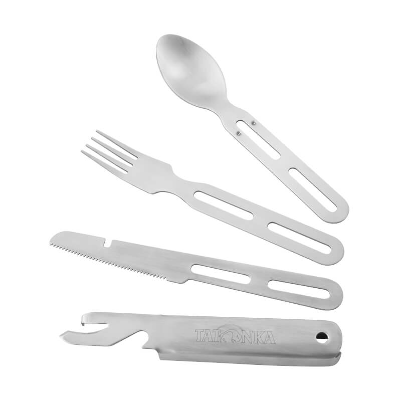 TatonkaTatonka Cutlery Set II - Black Raptor