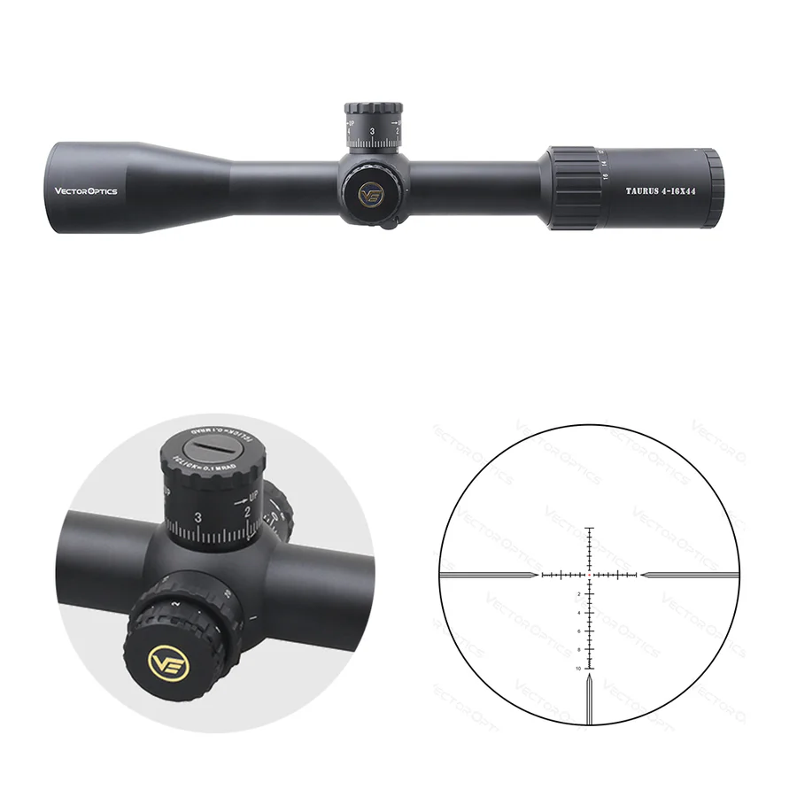 VectorOpticsVector Optics SCOL - 45 Tauron 4 - 16x44SFP HD - Black Raptor