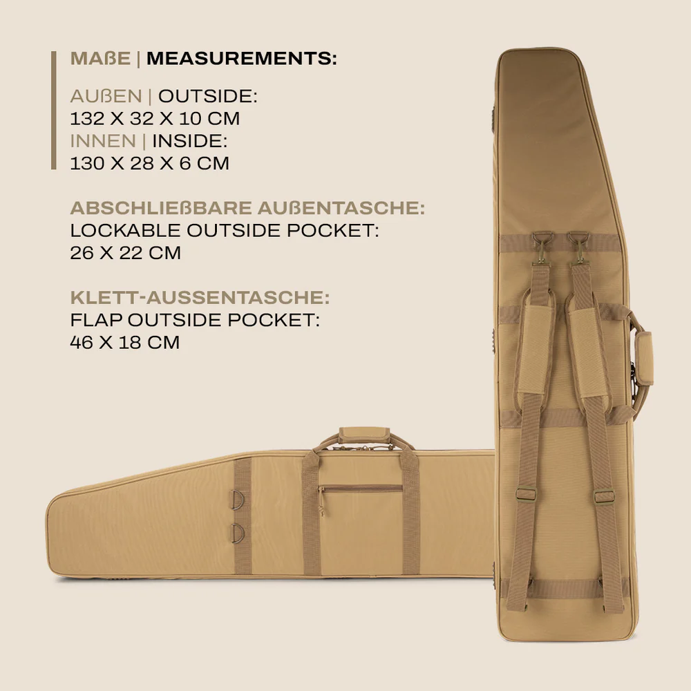 WinterWinter Guncases Rifle Bag 130 cm - Black Raptor
