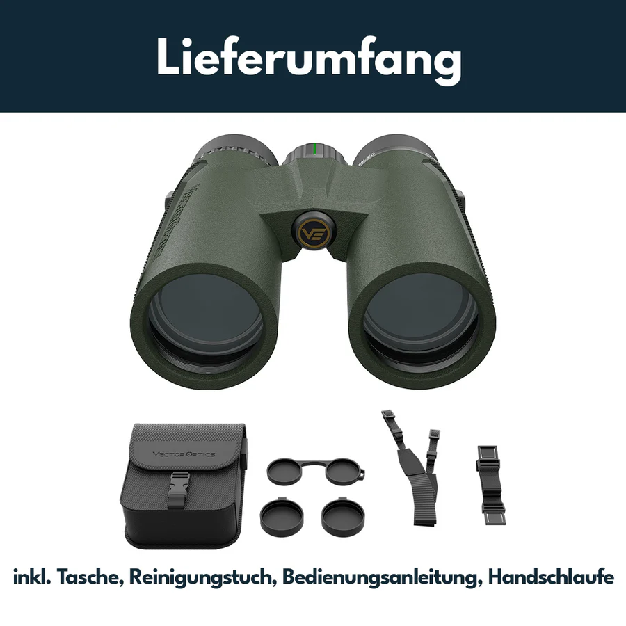 VectorOpticsVector Optics SCBO - 14 Continental 8x42 ED Fernglas - Black Raptor