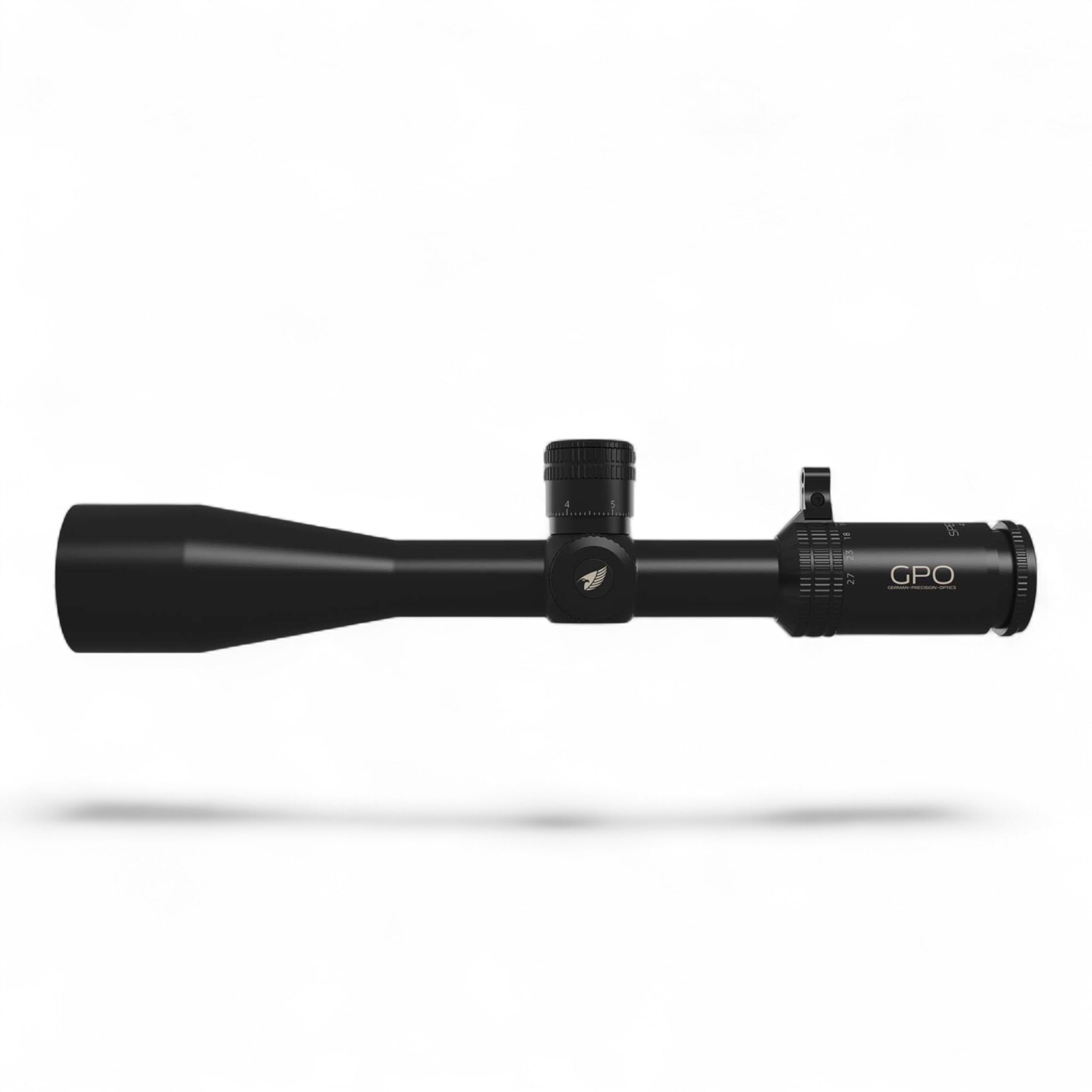 GPOGPO Spectra 6x 4,5 - 27x50 LR Pro FFP CW Zielfernrohr - Black Raptor