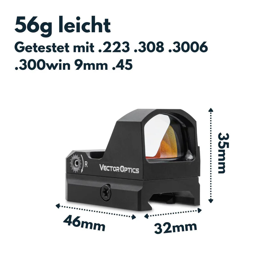 VectorOpticsVector Optics SCRD - 19II Frenzy FU 1x17x24 - Black Raptor