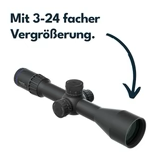 VectorOpticsVector Optics SCOL - 55 Tauron 3 - 24x56 ED SFP - Black Raptor
