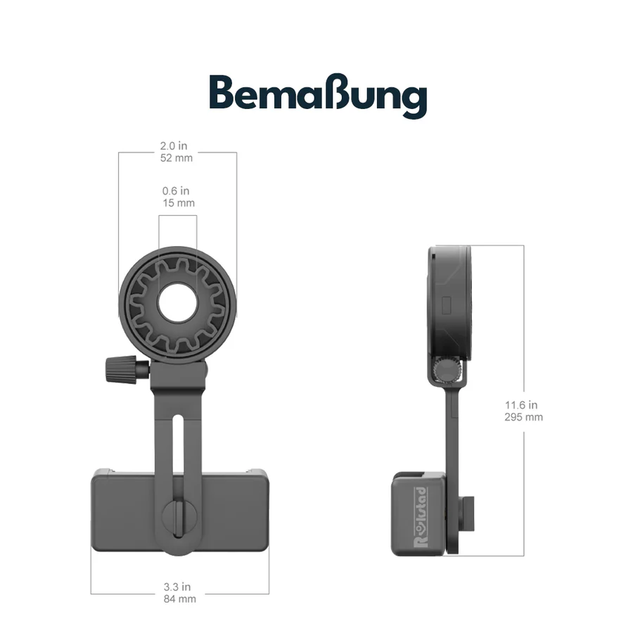 VectorOpticsVector Optics RSOA - 01 Smartphone Adapter zur Befestigung am Okular - Black Raptor