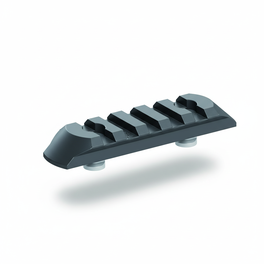 ERATACERATAC KeyMod Picatinny - Schiene – 3 bis 9 Nuten - Black Raptor