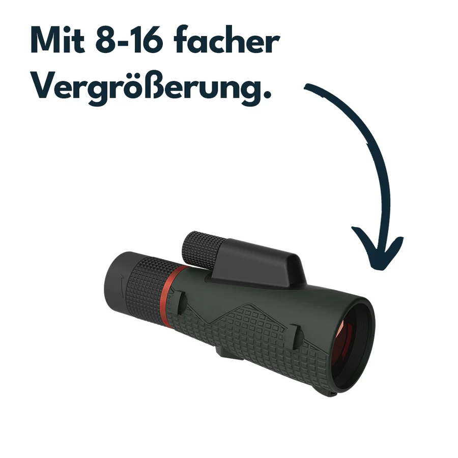VectorOpticsVector Optics SCMO - 04 Forester 8 - 16x56 ED Monocular - Black Raptor