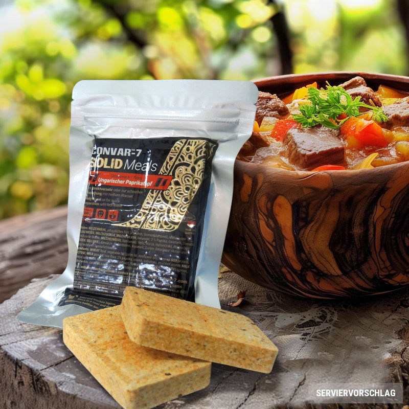 CONVAR FOODSCONVAR - 7 Solid Meals 81er Box - Black Raptor