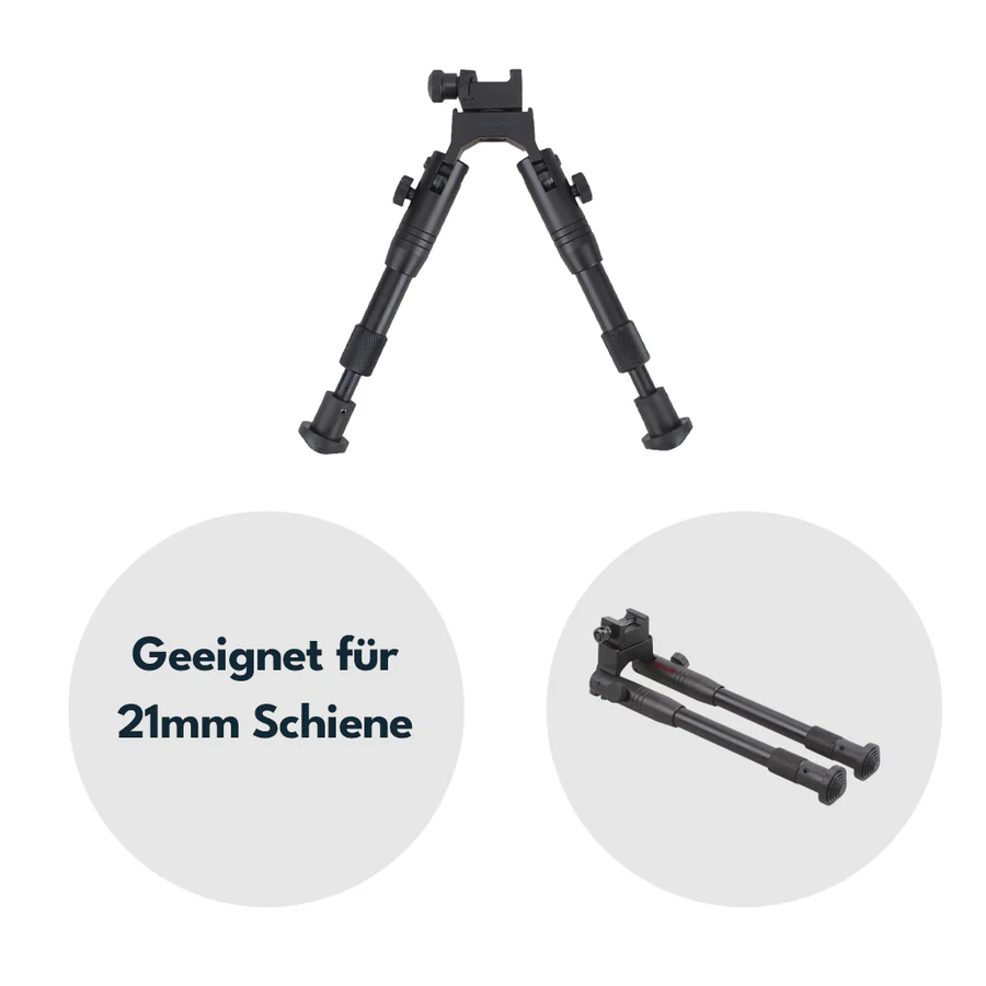 VectorOpticsVector Optics SCBPW - 01 Bipod aus Aluminium - Black Raptor