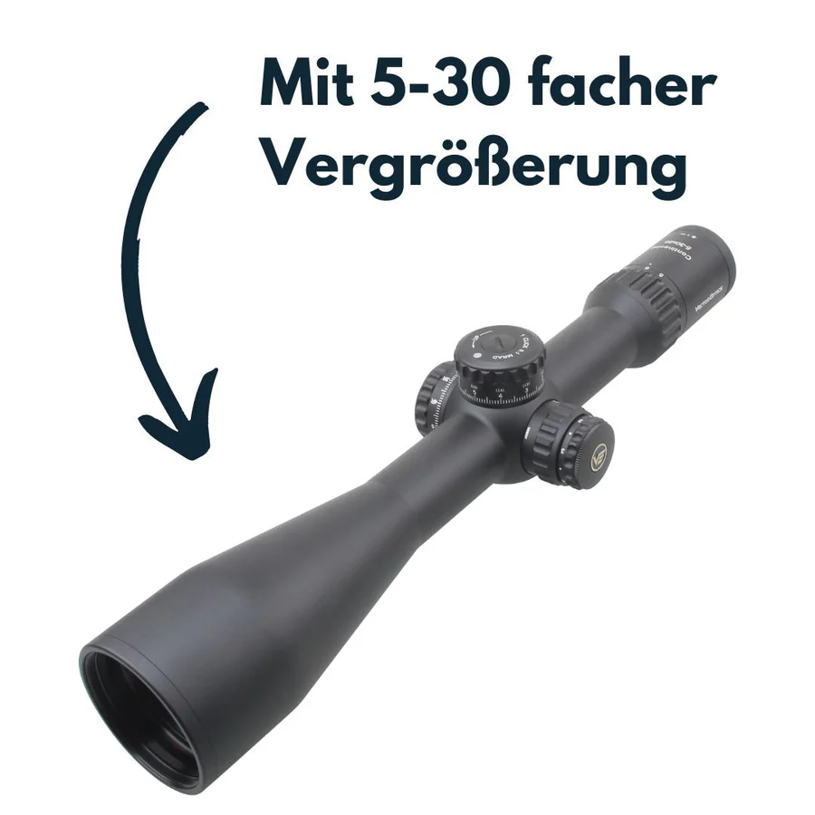 VectorOpticsVector Optics SCFF - 41 Continental x6 5 - 30x56FFP VEC - MBR - Black Raptor