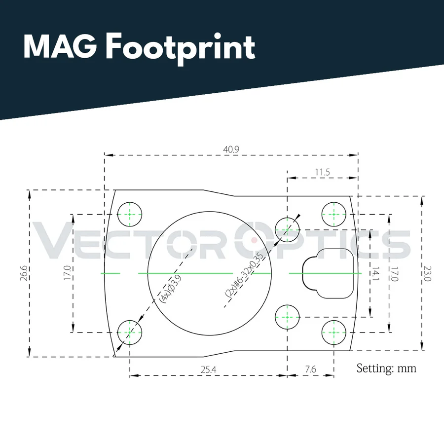 VectorOpticsVector Optics SCRD - M43 Frenzy - S FU 1x17x24 MOS Multi Reticle - Black Raptor