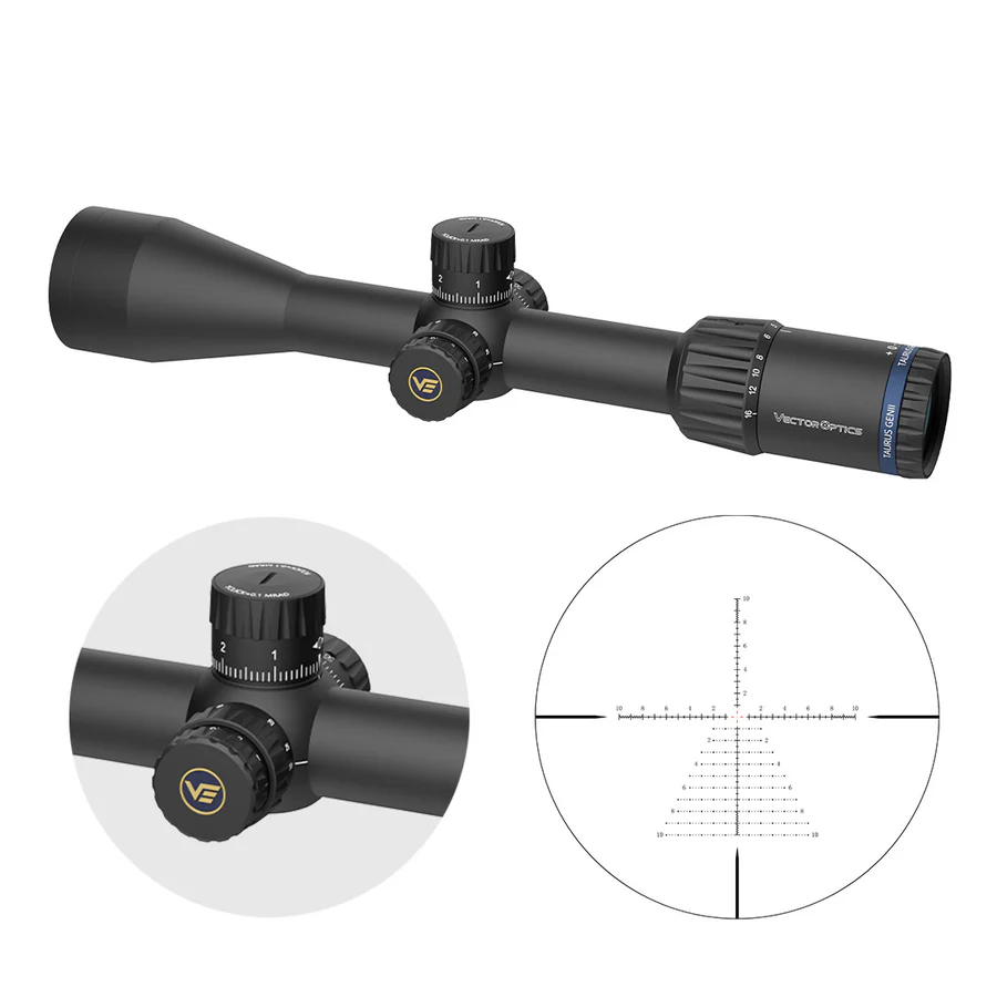 VectorOpticsVector Optics SCOM - 43 Tauron 2 - 16x50 HD SFP - Black Raptor