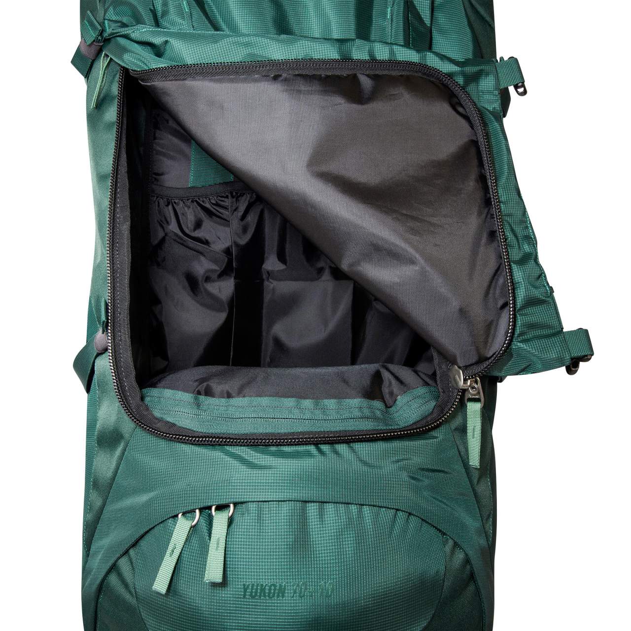 TatonkaTatonka Yukon 70+10 – Trekkingrucksack mit V2 - Tragesystem - Black Raptor