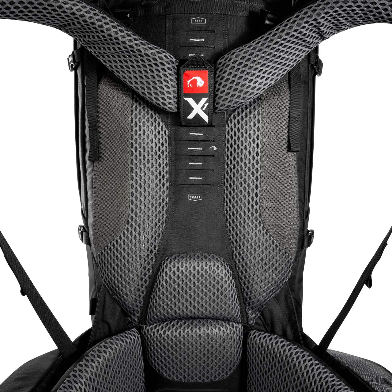 TatonkaTatonka Yukon X1 85+10 – Trekkingrucksack X1 - Tragesystem - Black Raptor