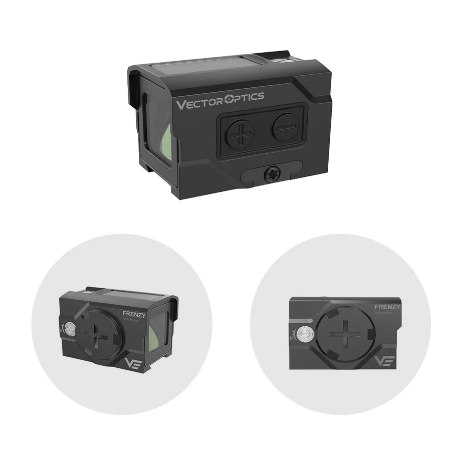 VectorOpticsVector Optics SCRD - SM63 Frenzy Plus F3 1x18x20 SOL Multi Reticle - Black Raptor
