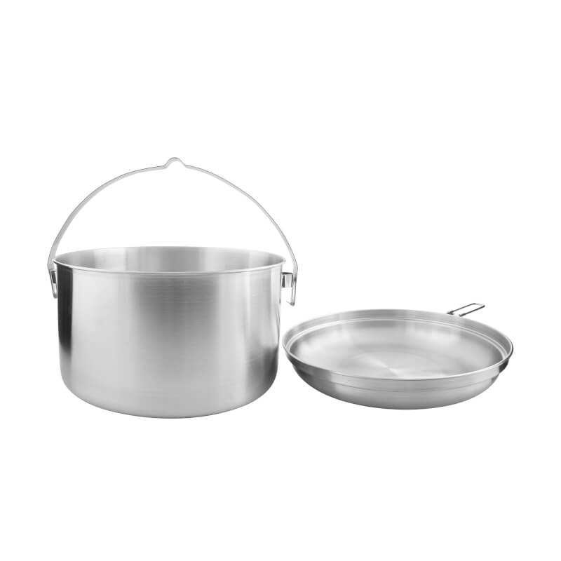 TatonkaTatonka Kettle – Edelstahl Campingkocher Topf - Black Raptor