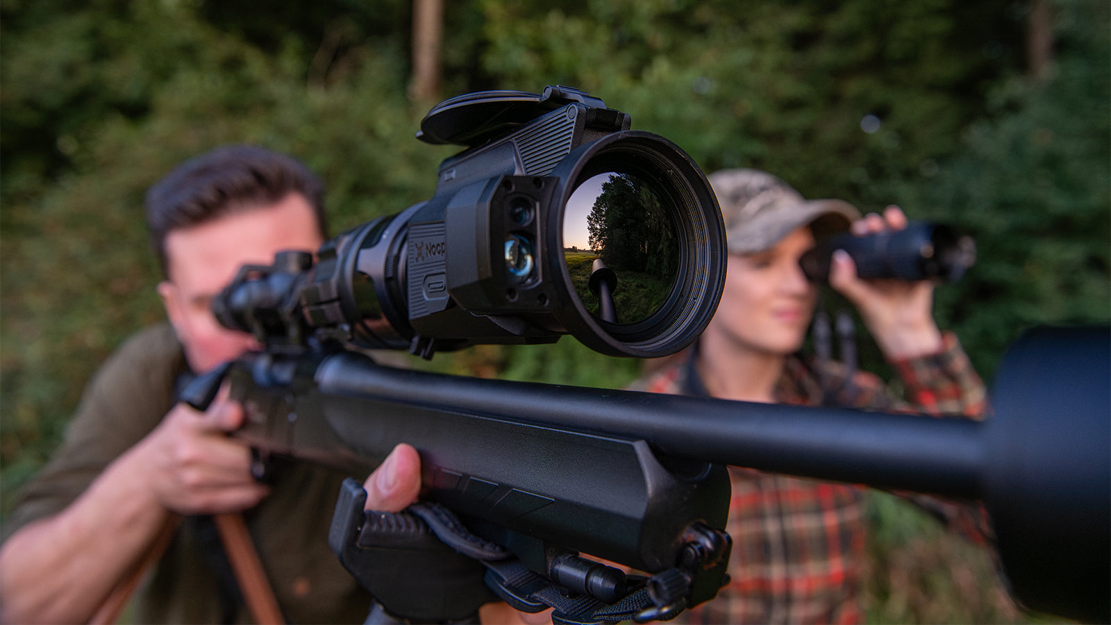 NocpixNocpix Mate Ultra S60R LRF Vorsatzgerät - Black Raptor