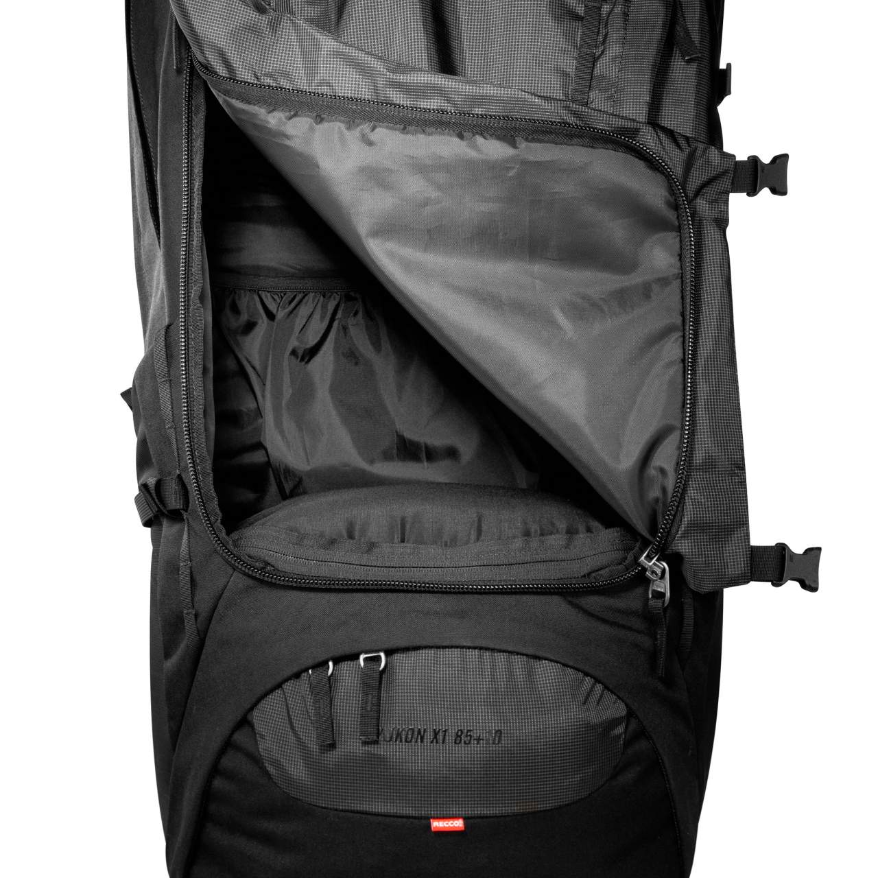 TatonkaTatonka Yukon X1 85+10 – Trekkingrucksack X1 - Tragesystem - Black Raptor