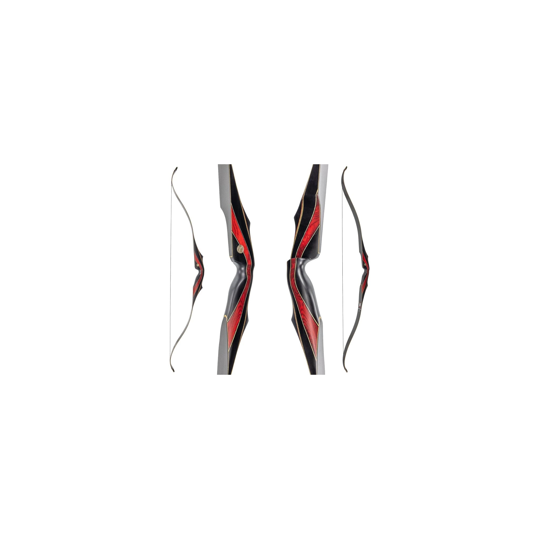 JACKALOPE Dark Garnet 62 Zoll Recurvebogen – Modellansicht