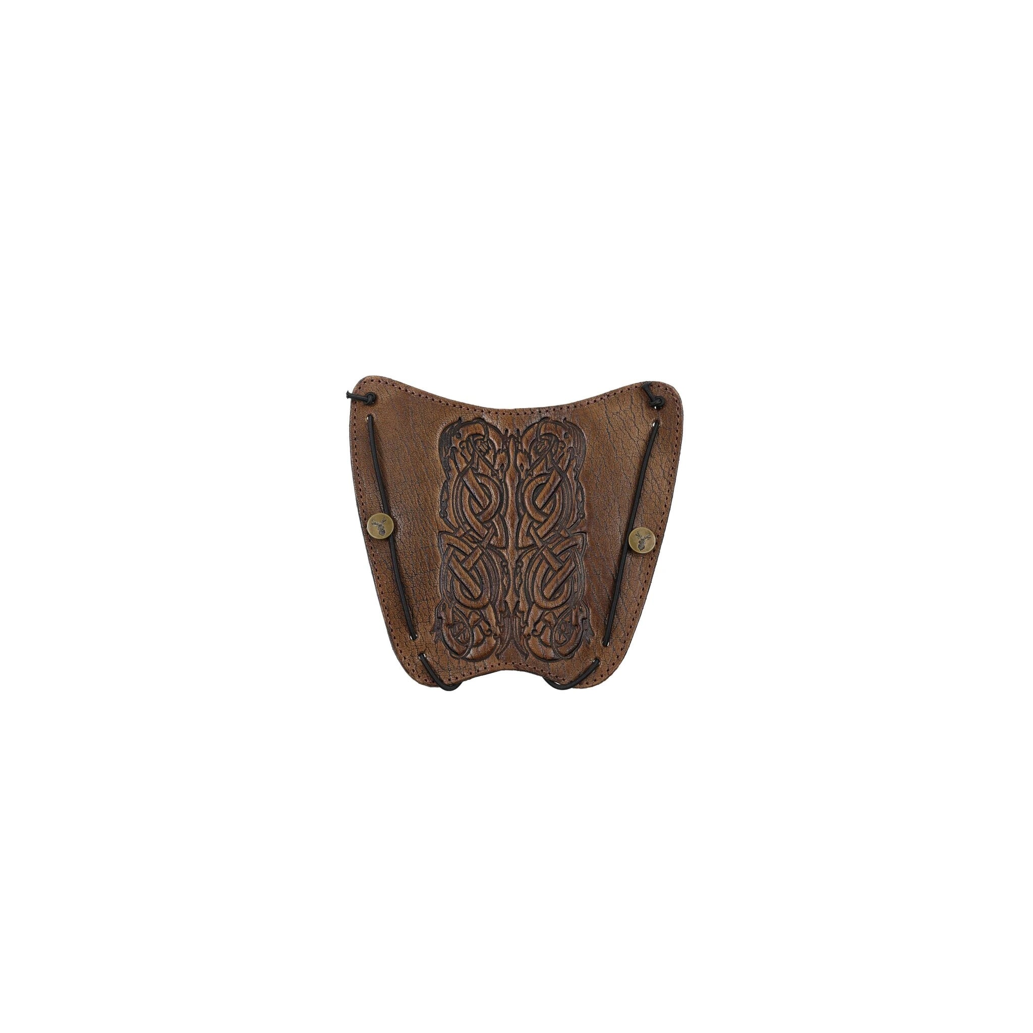 JACKALOPE Dragun Shield Armschutz in Antique – Farbbeispiel