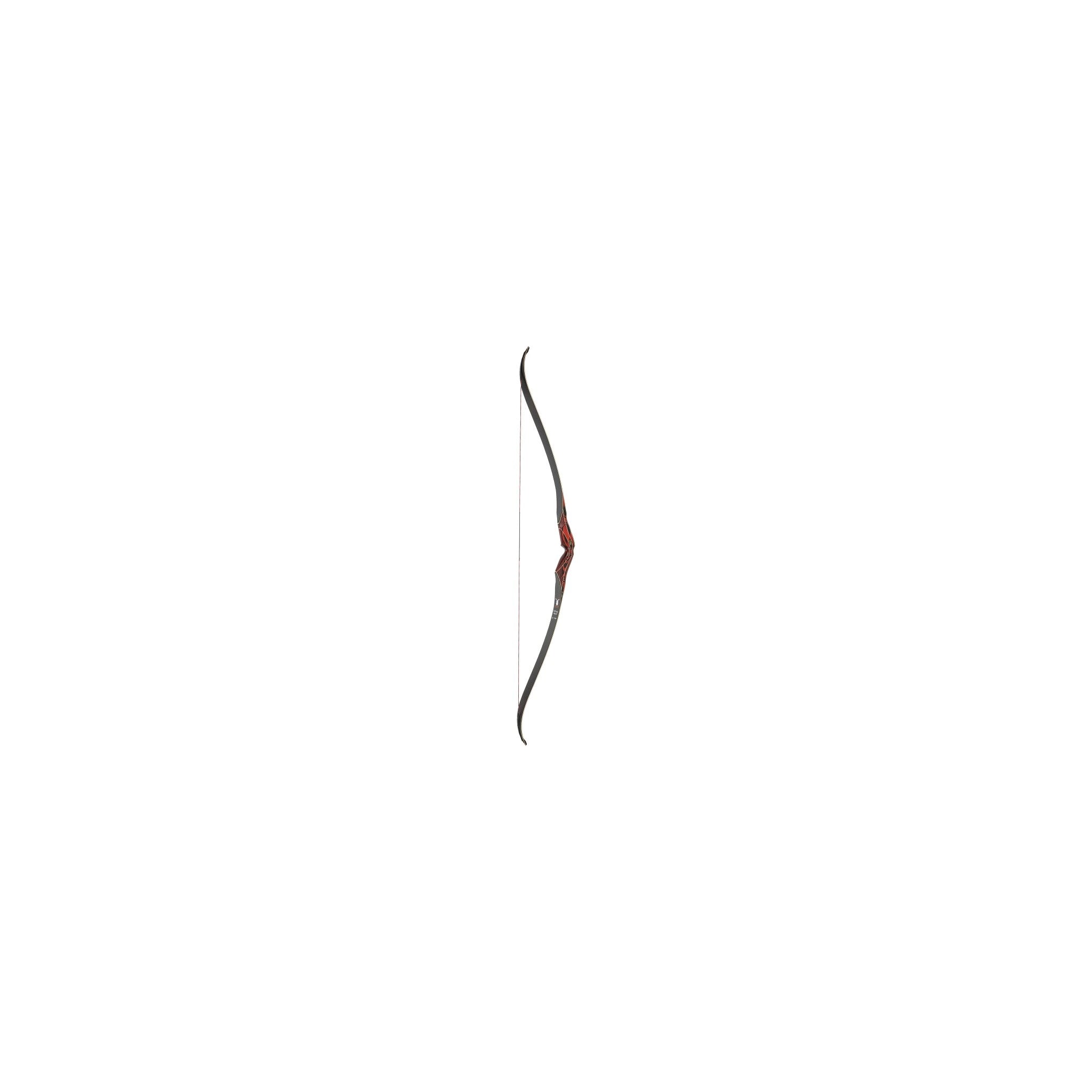 JACKALOPE Red Beryl Refined Tournament 62 Zoll Recurvebogen – Modellansicht