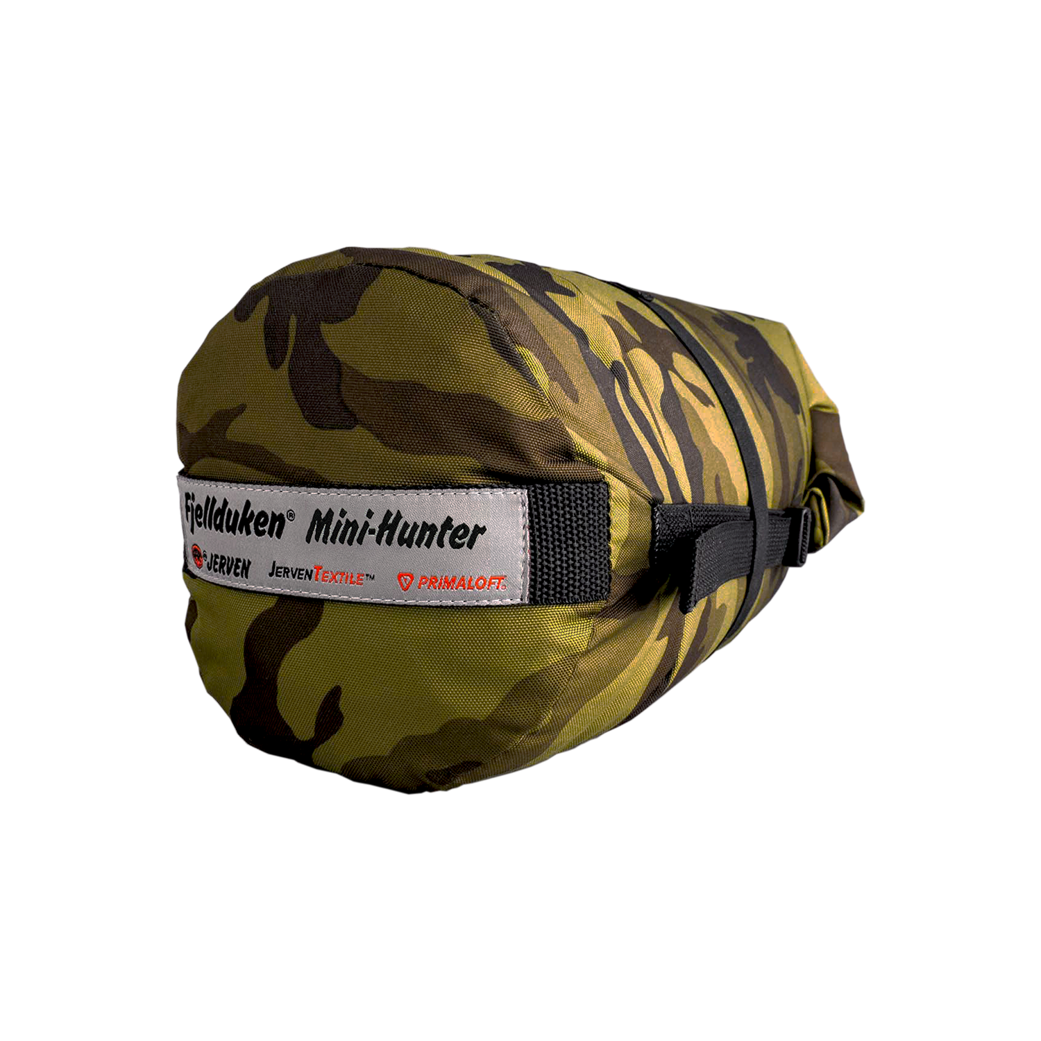 Jerven Fjellduken Mini Hunter 60 g/m² in Skog Camo – Produktansicht
