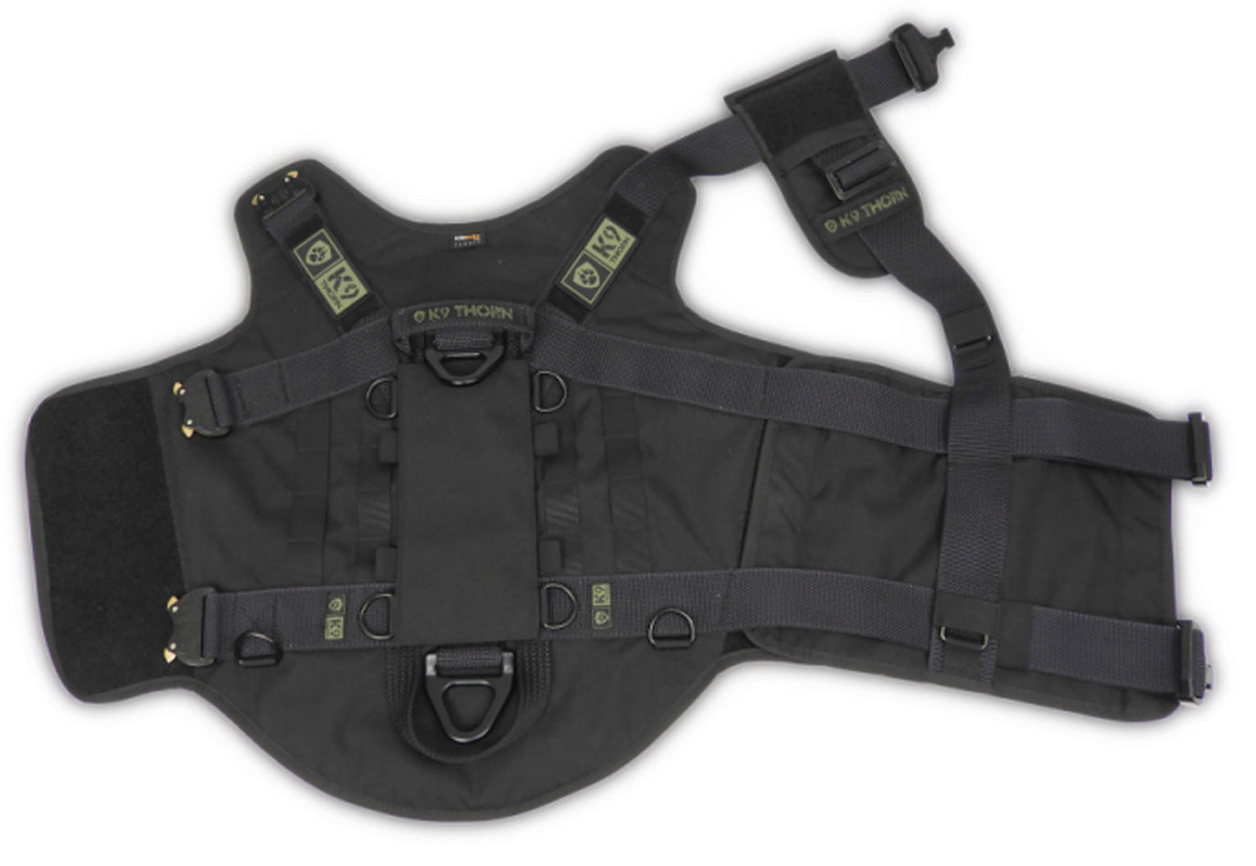 K9 Thorn taktisches Hundegeschirr Multicam M – Einsatzansicht