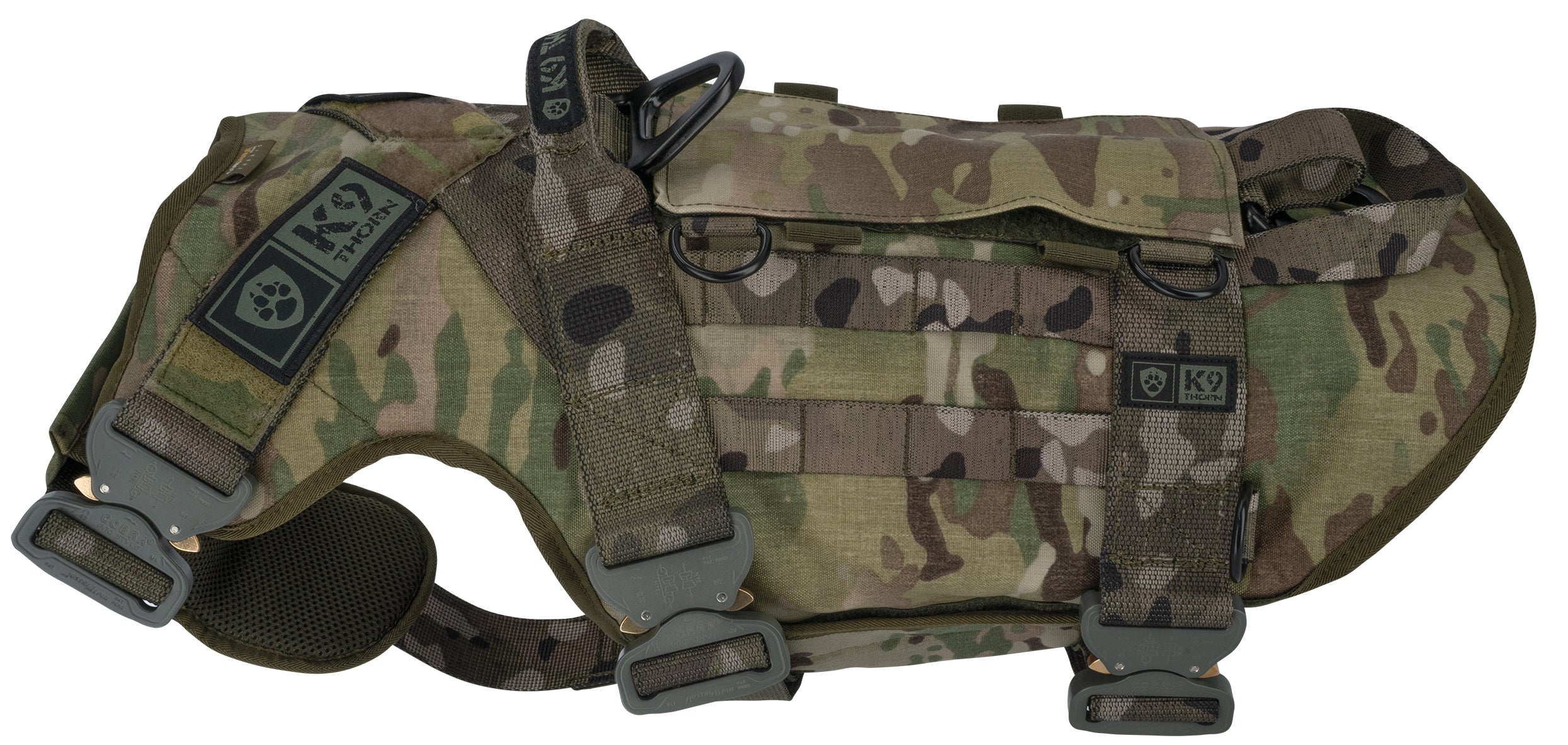 K9 Thorn Multicam M – Tragesystem und Cobra-Schnallen