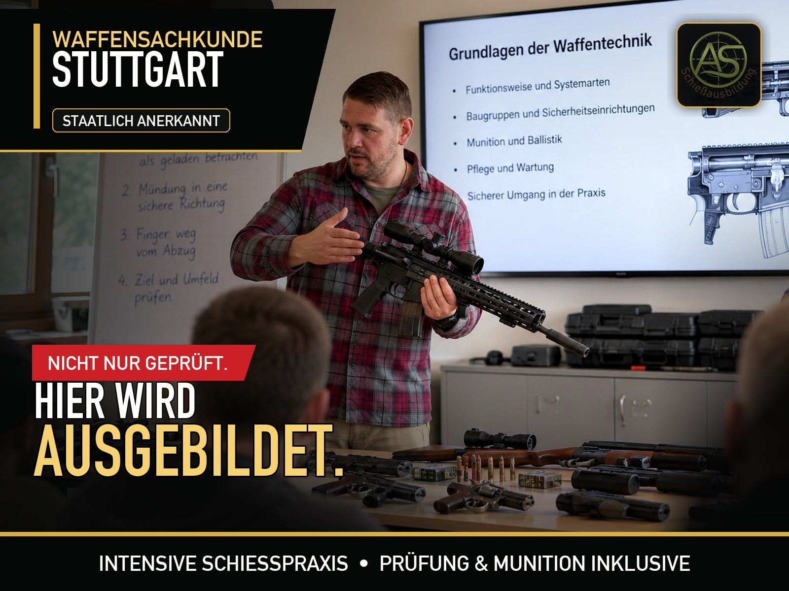 Waffensachkunde Stuttgart 13.–14.11.2026 | Sport & Beruf
