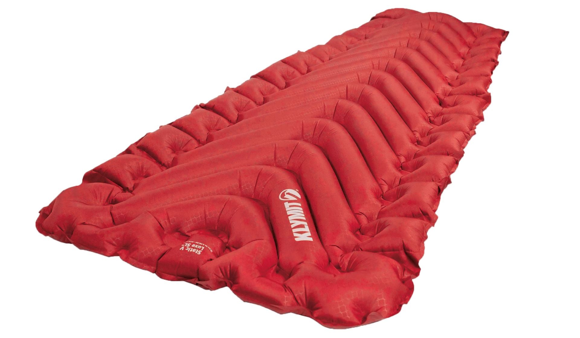 Klymit Insulated Static V Luxe SL – Rot Gesamtansicht