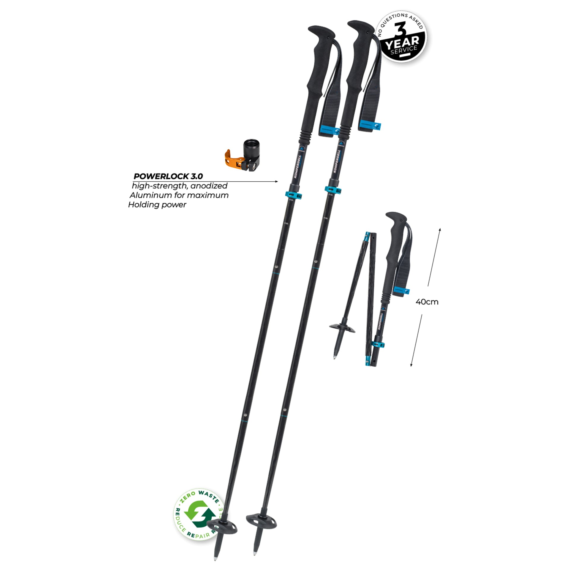 Komperdell Faltstock FX Lite Carbon Approach Comp. – Originalbild 2