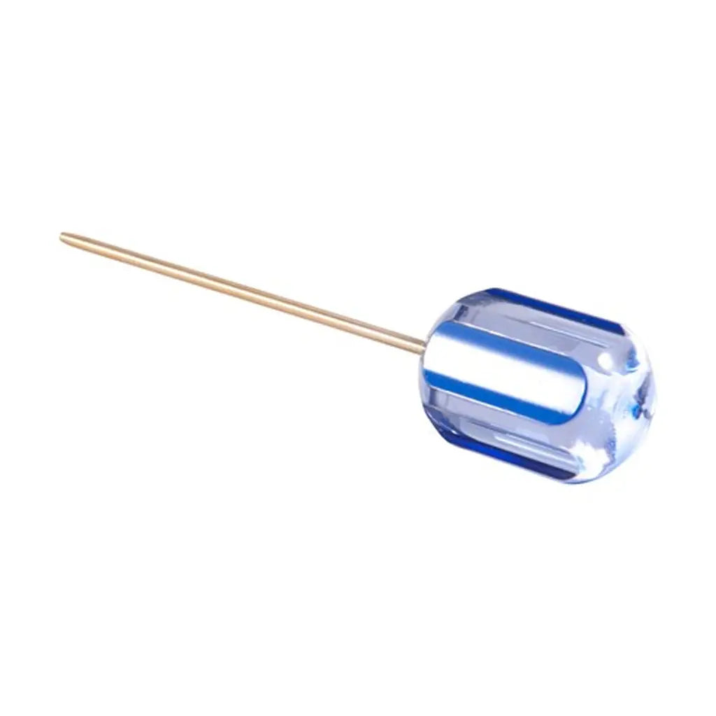BROWNELLS Messing-Treibdorn 0,092 Zoll mit blauem Griff, Detailansicht
