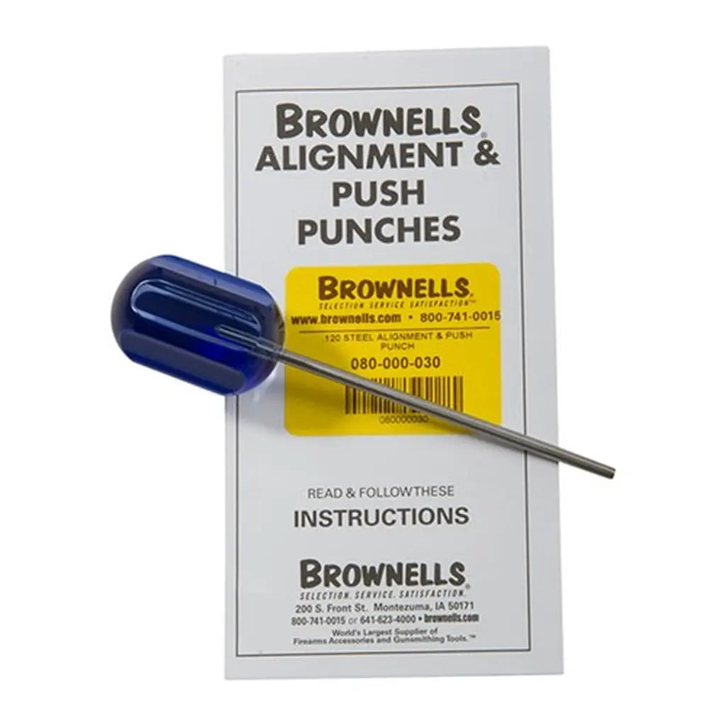 BROWNELLS Stahl-Treibdorn 0,120 Zoll mit Originalanleitung