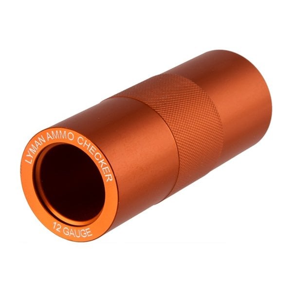 LYMAN Ammo Checker 7833010 – orange eloxierte Prüflehre für 12 Gauge