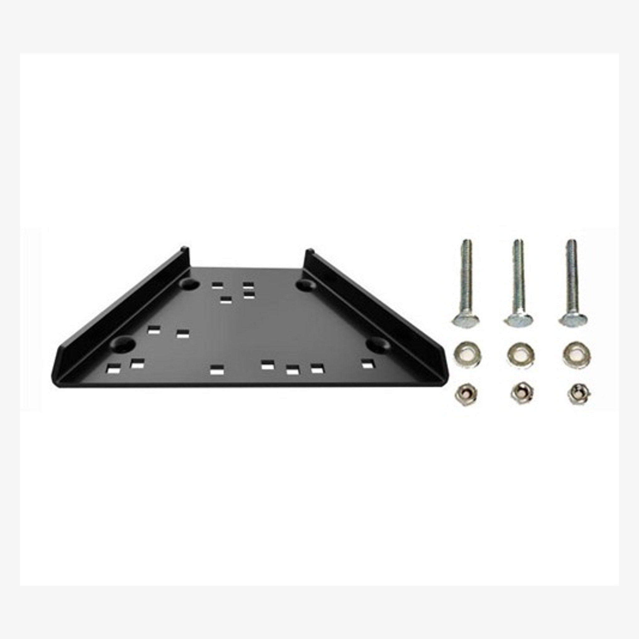 LEE Precision 90267 Steel Base Block mit schwarzer Pulverbeschichtung sowie Befestigungsschrauben, Unterlegscheiben und Muttern