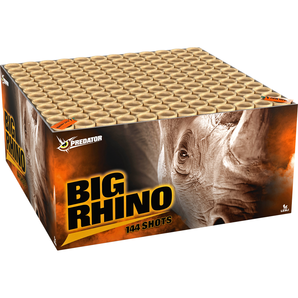 Lesli Big Rhino Feuerwerk – Produktansicht