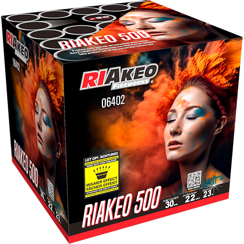 Lesli Riakeo 500 Feuerwerk – Produktansicht